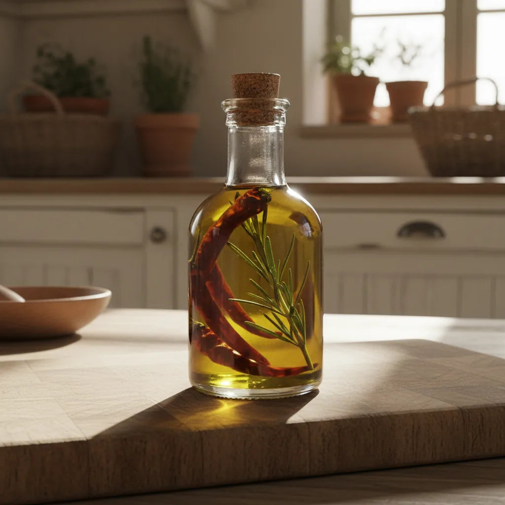 Olio Santo — chilli-infused olive oil